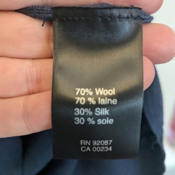 Saks Fifth Venue Wool Silk Sweater - Picture 3 of 3